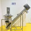 Dima Mozzarella Curd Shredder with Elevated Screw Conveyor